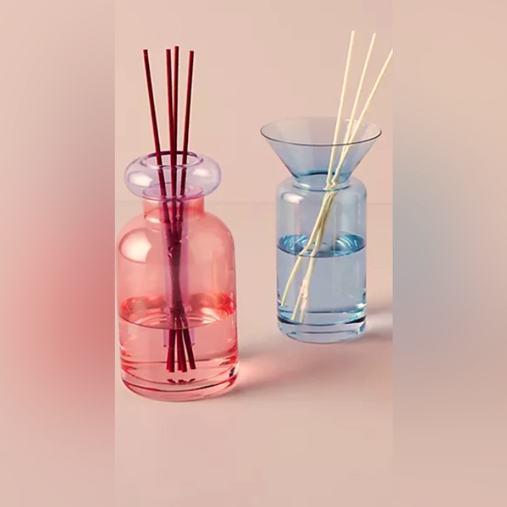Anthropologie Soda Lime Glass Reed Difusser